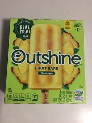 Pineapple Outshine Fruit Bars