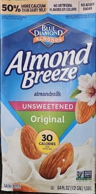 Almond Breeze almondmilk Unsweetened Original