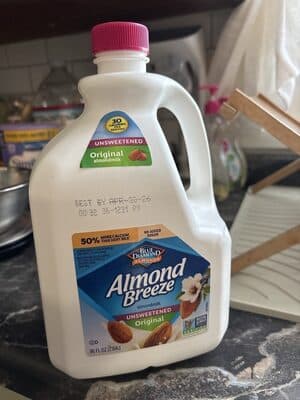 Almond Breeze almondmilk Unsweetened Original