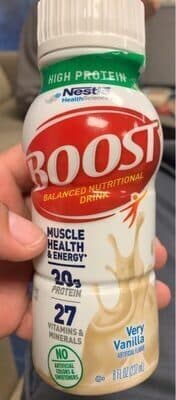 Boost nutrition drink