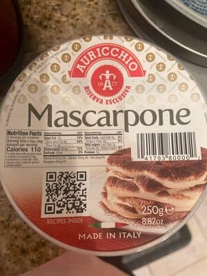 Auricchio, Mascarpone
