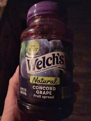 CONCORD GRAPE fruit spread