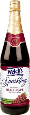 Sparkling red grape juice