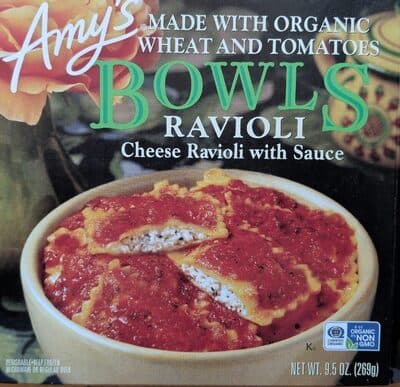 Cheese Ravioli with Sauce