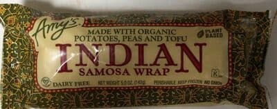 Indian Samosa Wrap
