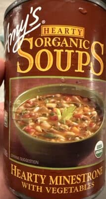 Hearty organic soups