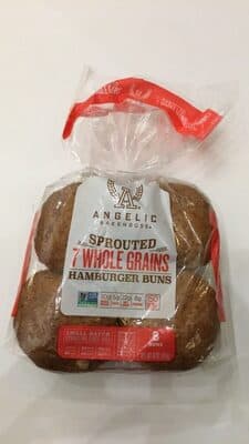 7 Sprouted Whole Grains Burger Buns