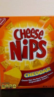 Cheese nips crackers 1x11 oz