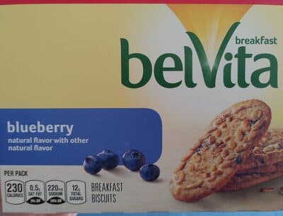 Belvita blueberry breakfast bars