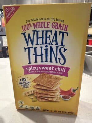 Wheat Thins spicy sweet chili