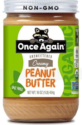 Unsweetened Creamy Peanut Butter