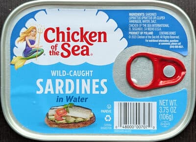 Wild-Caught Sardines in Water