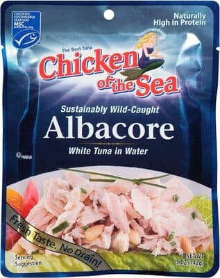 WILD CAUGHT ALBACORE TUNA in Spring Water