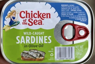 Wild-Caught Sardines in Olive Oil