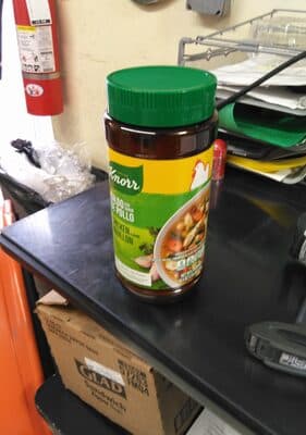 Chicken flavor bouillon