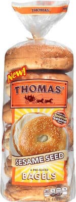 Sesame seed bagels