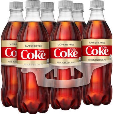Diet Coke Caffeine Free - Bottles
