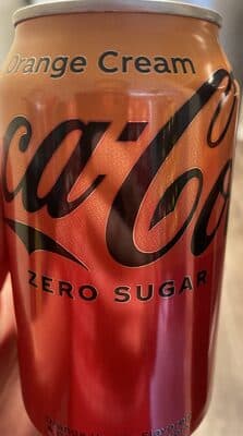 Drink: Coke Zero Orange Cream