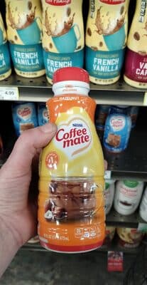 Hazelnut Coffee Creamer, Hazelnut