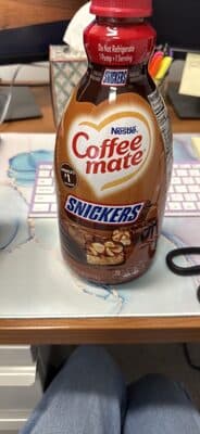 Coffee Mate Snickers Pump