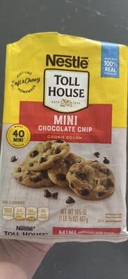 mini chocolate chip cookie dough