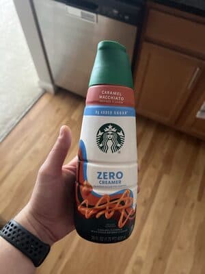 Caramel Macchiato Inspired Flavor Zero Creamer