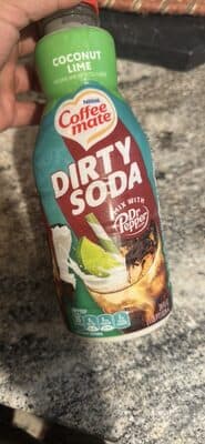 Coffee Mate Dirty Soda Coconut Lime