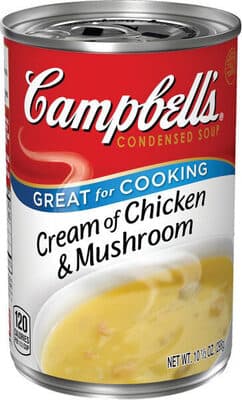Cream of Chicken & Mushroom Soup