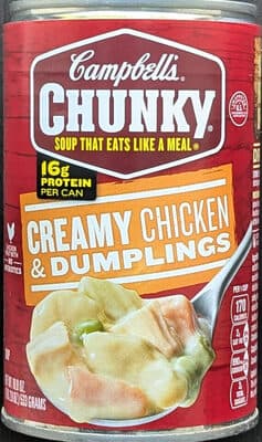 CREAMY CHICKEN & DUMPLINGS