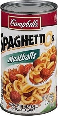Spaghettios meatballs