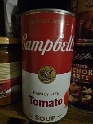 Tomato soup family size