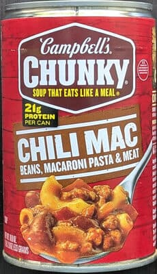 Chili Mac Beans, Macaroni Pasta & Meat