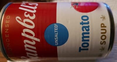 Unsalted Tomato Soup