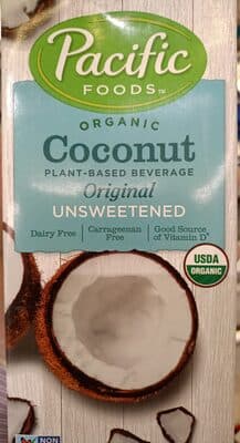 Organic Unsweetened Coconut Milk Original