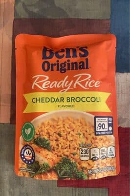 CHEDDAR BROCCOLI flavored Ready Rice