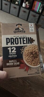 Instant Oatmeal Protein+ Maple & Brown Sugar