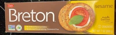 Sesame crackers