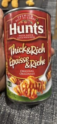 Pasta Sauce Thick & Rich Original