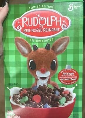 Rudolph The Red Nosed Reindeer Hot Cocoa Cereal
