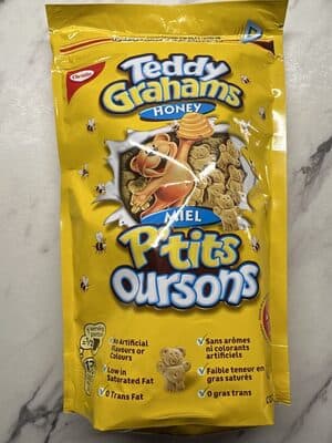 Teddy Grahams Honey P'tits Oursons
