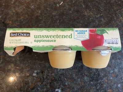 Best choice, apple sauce, natural