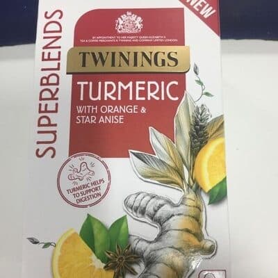 Turmeric With orange & star anise tea