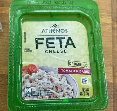 Feta Cheese Tomato & Basil Feta Crumbles
