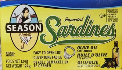 Sardines in 100% Olive Oil