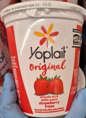 Yoplait Original strawberry