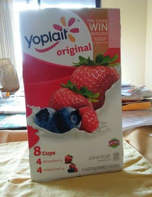 Yoplait Original Yogurt Variety Pack 8 Count