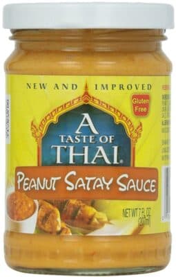 Peanut satay sauce