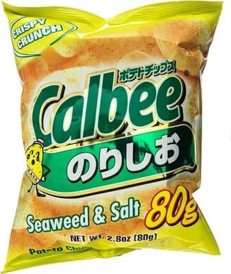 Seaweed & Salt Flavored Potato Chips