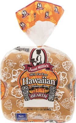 Hawaiian 8 Hamburger Buns