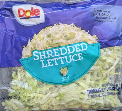 SHREDDED LETTUCE